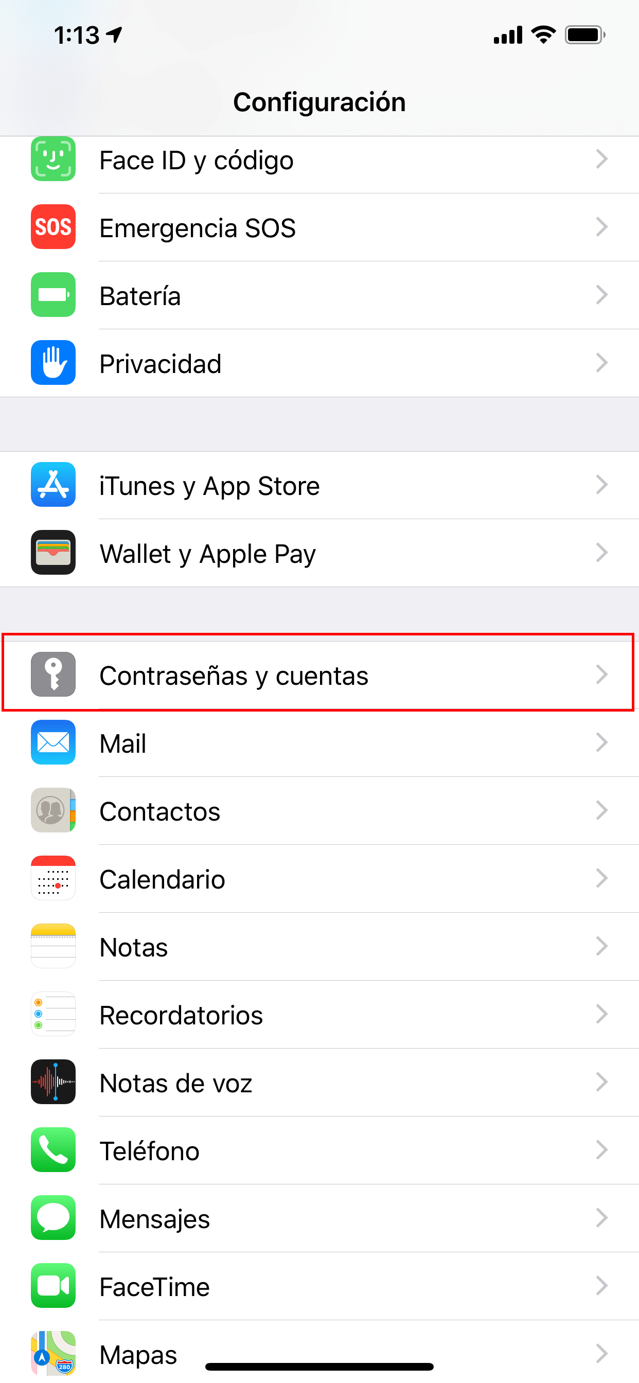 Guía de configuración de correo en dispositivo iOS con cliente nativo